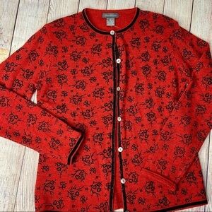 MENDOCINO Merino Wool Cardigan Small